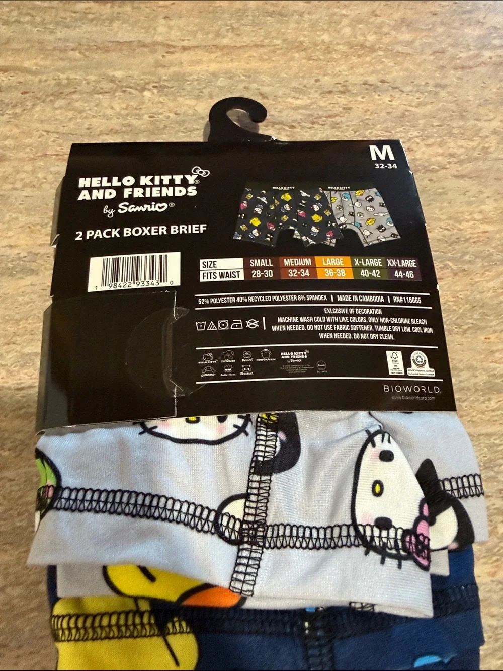 NEW Sanrio Hello Kitty & Friends Boxer Briefs